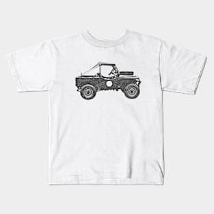 1955 Land Rover - Mavis Kids T-Shirt